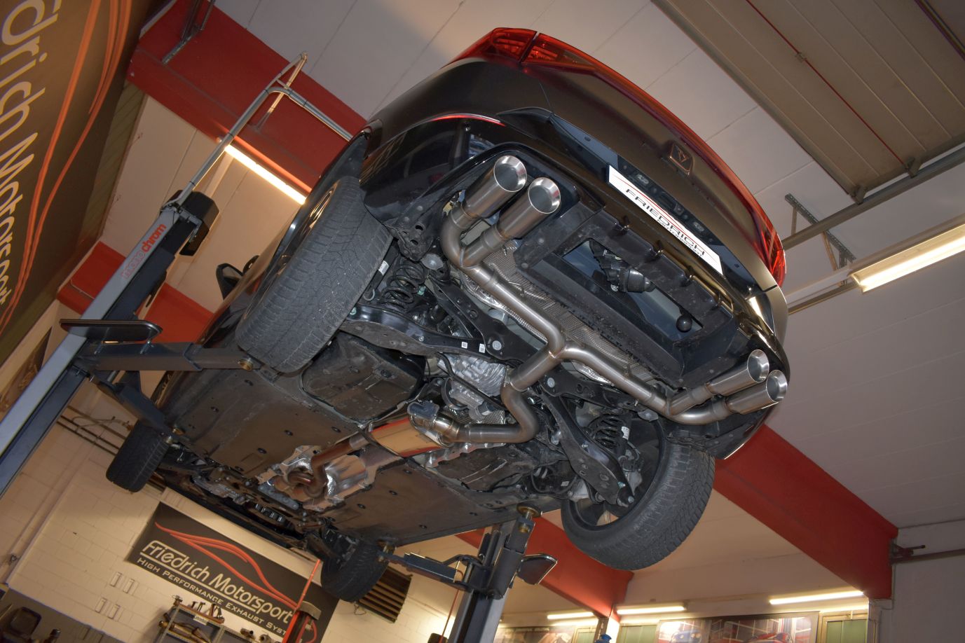 Friedrich Motorsport 76mm Duplex-Anlage mit originaler Klappensteuerung für Seat / Cupra Formentor 11/2020-