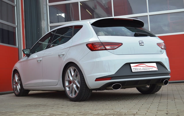 Friedrich Motorsport 76mm Duplexanlage für Seat Leon 5F Cupra (ab Bj. 2014)