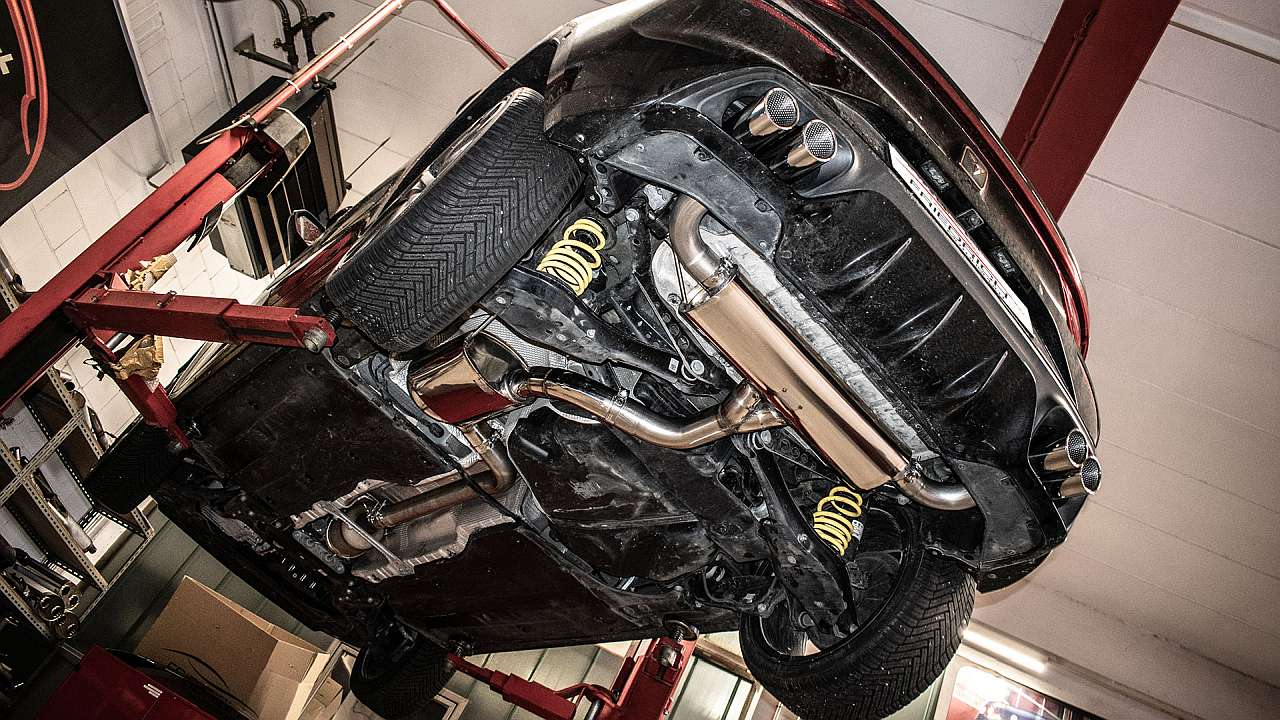 Friedrich Motorsport 76mm Duplexanlage für Seat Leon KL (Bj. 03/2021-01/2023)