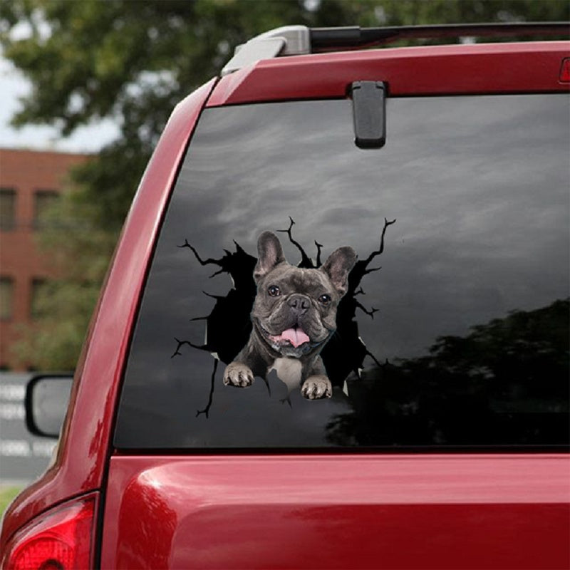 Hunde Motiv Elektrostatischer Fensteraufkleber Auto – Verschiedene Welpen Designs