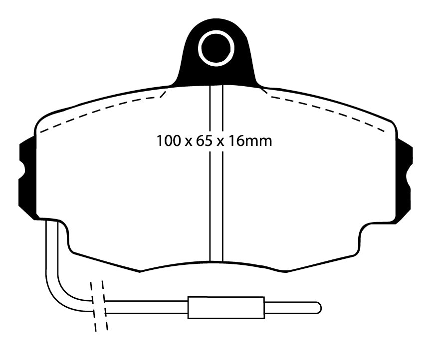Maßzeichnung DP426/4