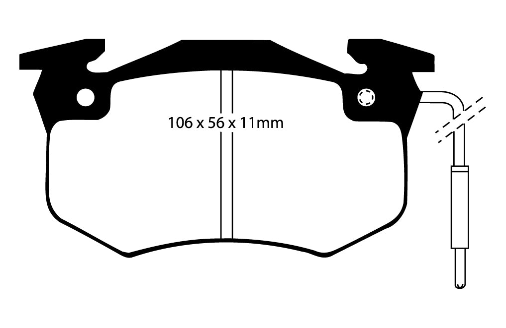 Maßzeichnung DP3458/2C