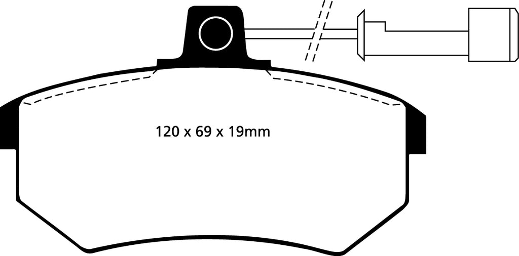 Maßzeichnung DP3486C