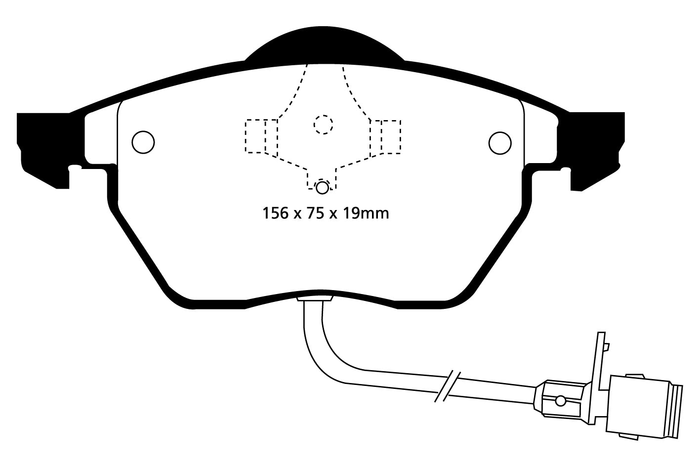 Maßzeichnung DP2836