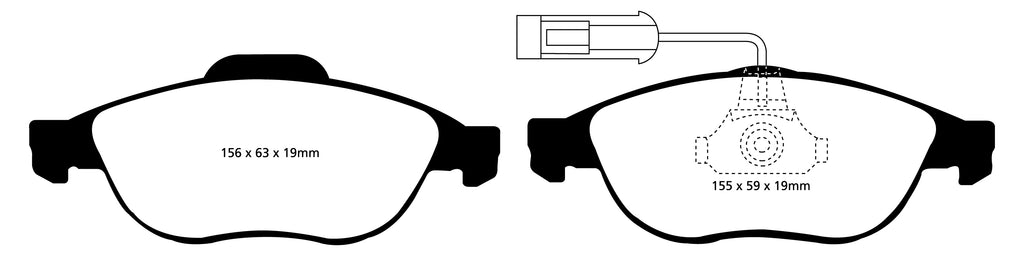 Maßzeichnung DP1153