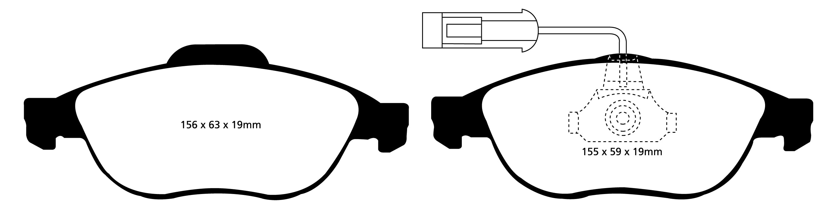 Maßzeichnung DP1153