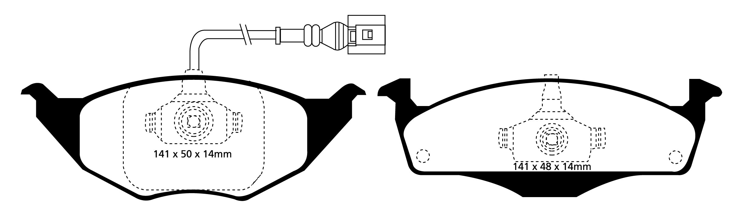 Maßzeichnung DP1432