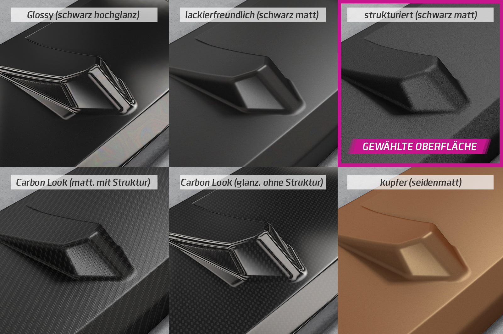 CSR Frontspoiler | Cup-Spoilerlippe mit ABE für Suzuki Swift 6 (RZ/AZ) Sport CSL442