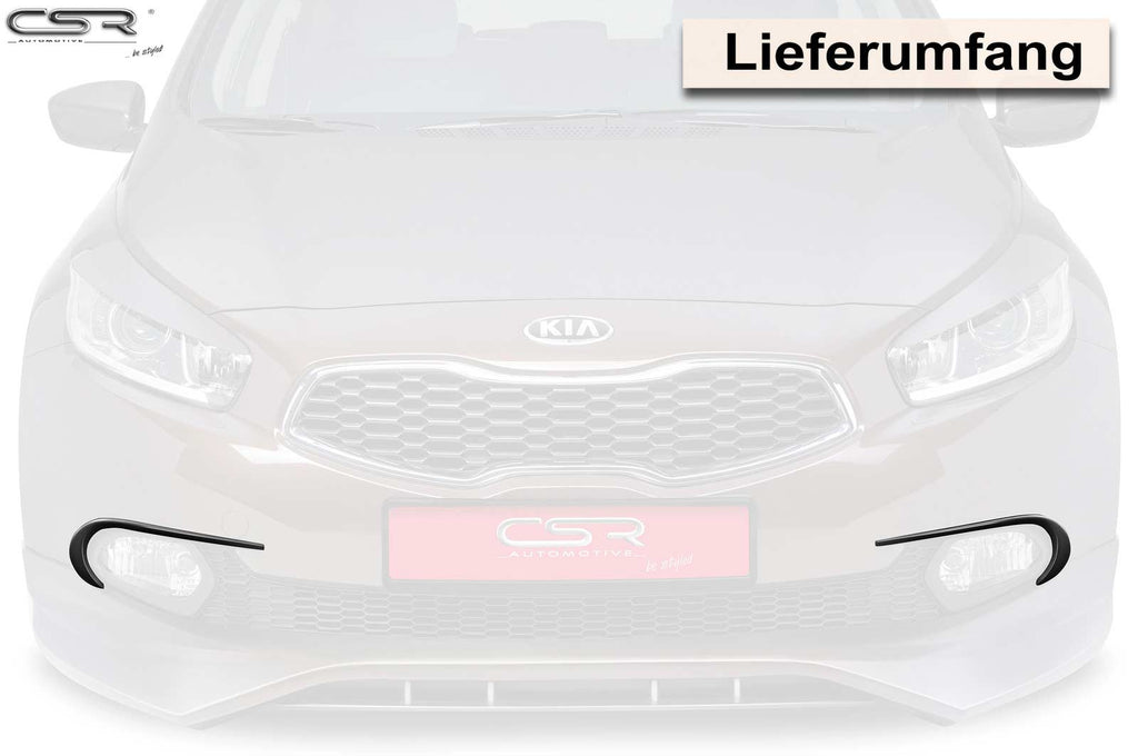 CSR Air Intake Blenden | Airintakes für Kia Cee'd / Cee'd (JD) SW AI002