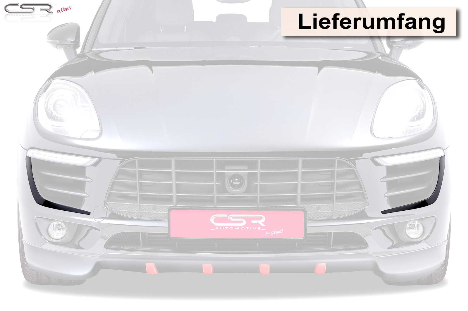 CSR Air Intake Blenden | Airintakes für Porsche Macan AI003