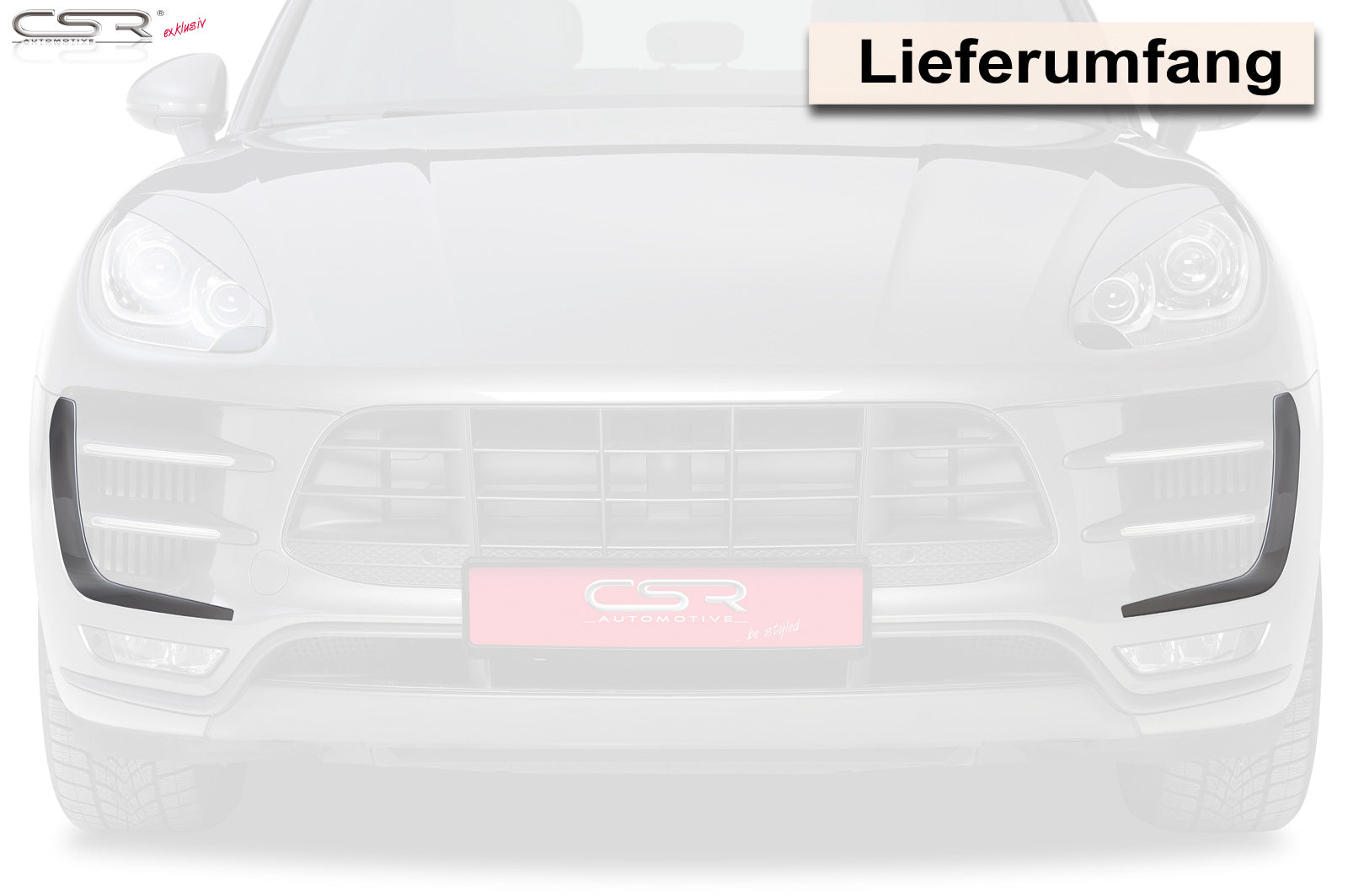 CSR Air Intake Blenden | Airintakes für Porsche Macan Turbo AI009