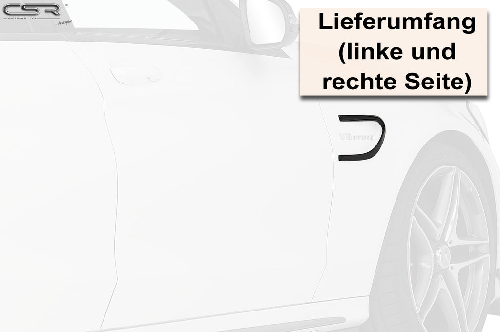 CSR Air Intake Blenden | Airintakes Rahmen Seite für Mercedes-Benz C-Klasse 205 AI018