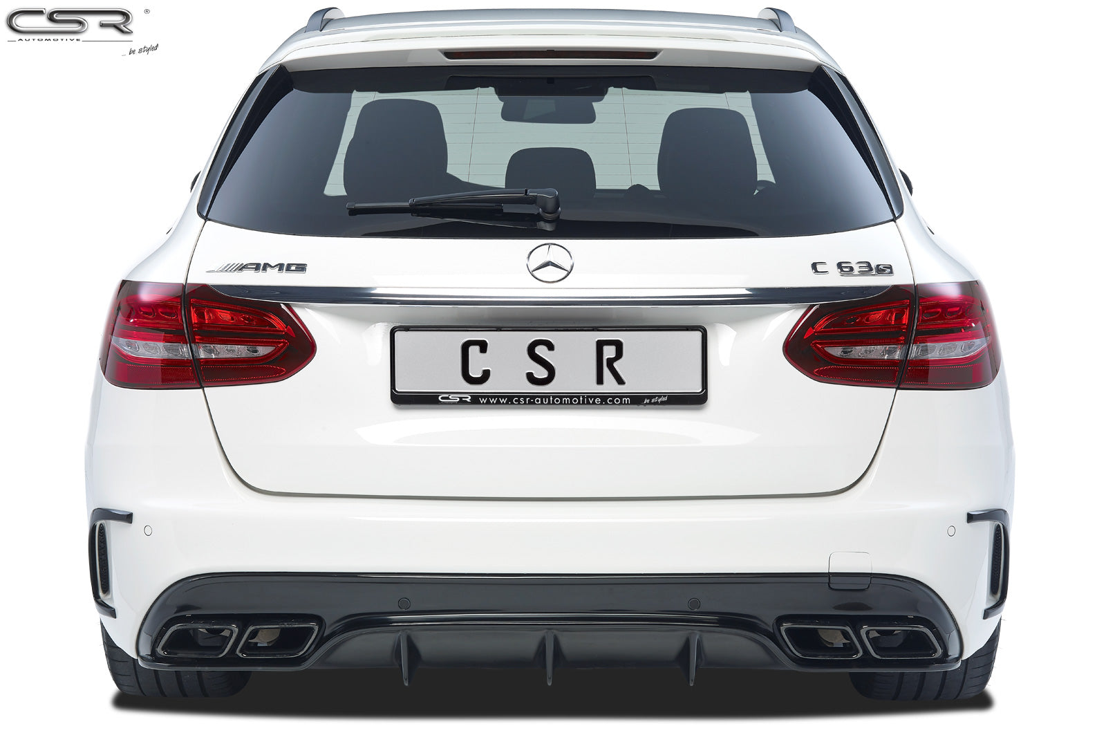 CSR Air Intake Blenden | Airintakes Rahmen Heck für Mercedes-Benz C-Klasse S205 AI019