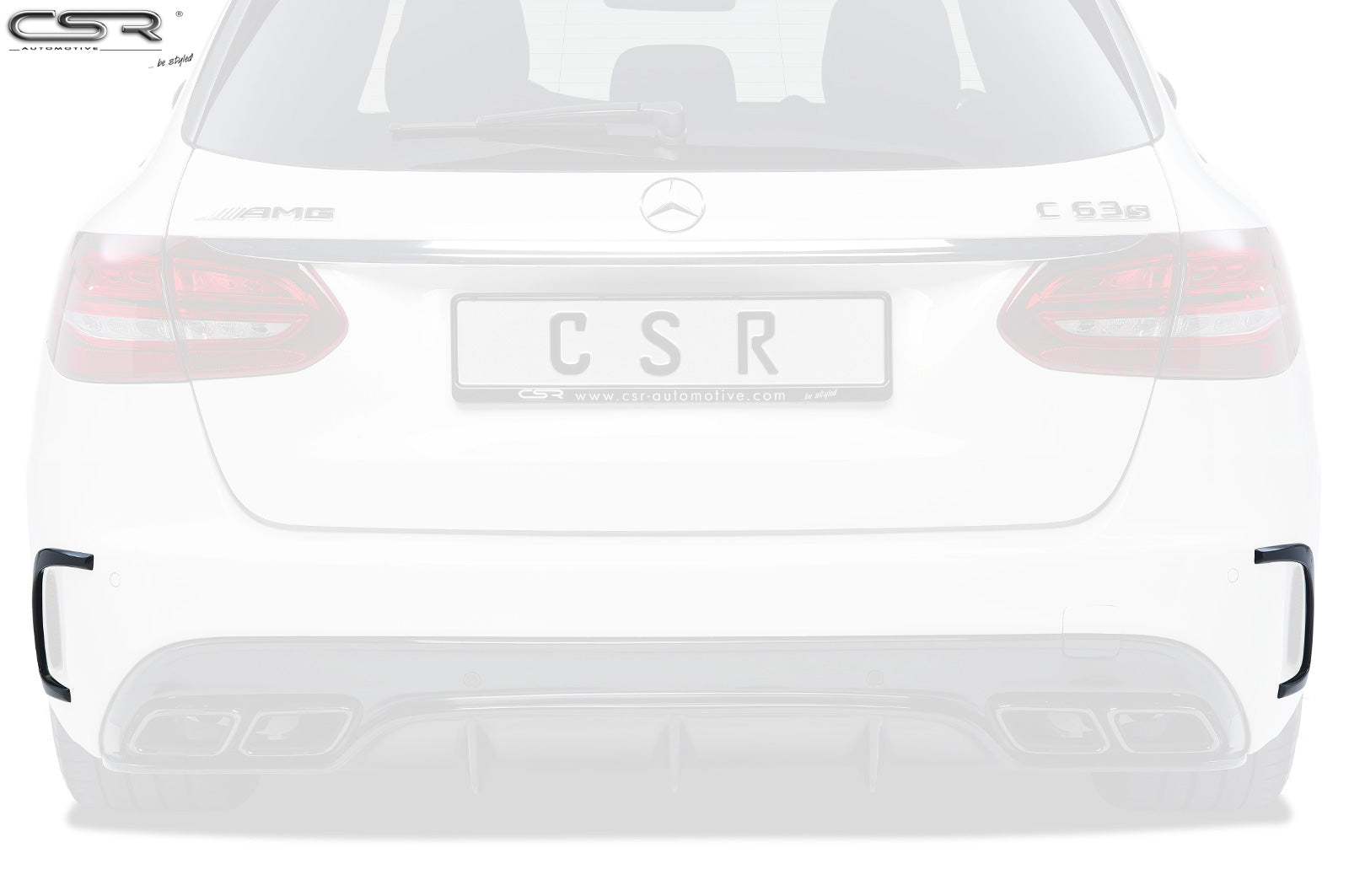 CSR Air Intake Blenden | Airintakes Rahmen Heck für Mercedes-Benz C-Klasse S205 AI019