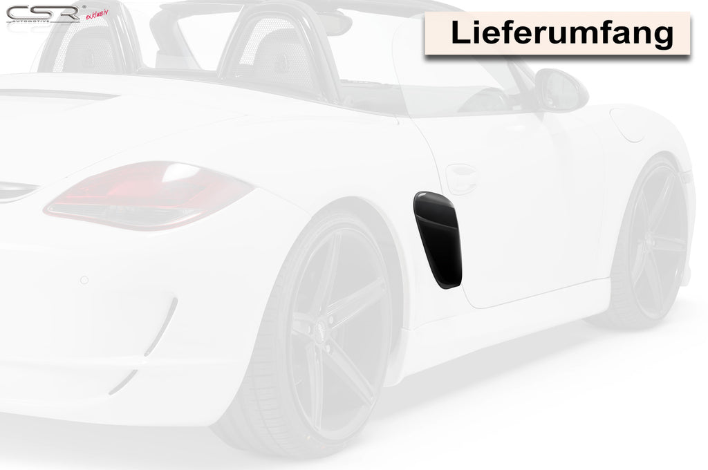 CSR Air Intake Blenden | Airintakes für Porsche Boxster 987 / Cayman 987 AI024