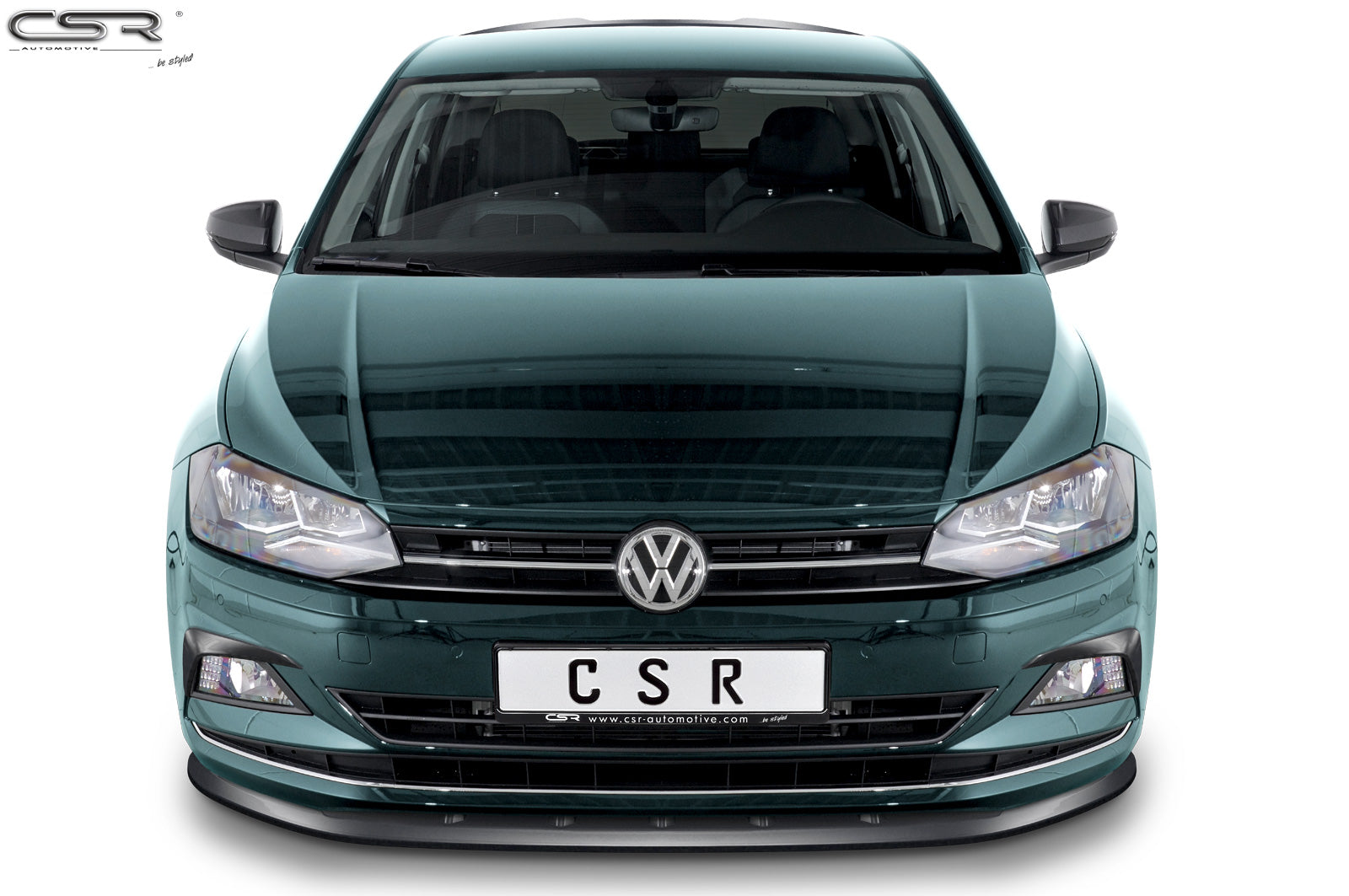 CSR Air Intake Blenden | Airintakes mit ABE für VW Polo 6 2G (Typ AW) AI030-S strukturiert schwarz matt (keine Lackierung erforderlich)