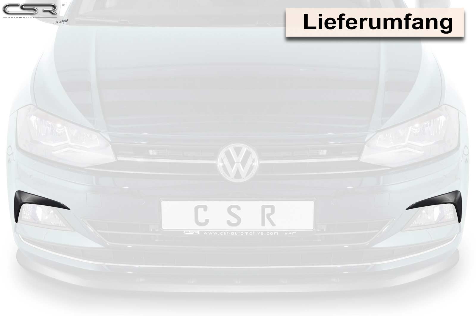 CSR Air Intake Blenden | Airintakes mit ABE für VW Polo 6 2G (Typ AW) AI030
