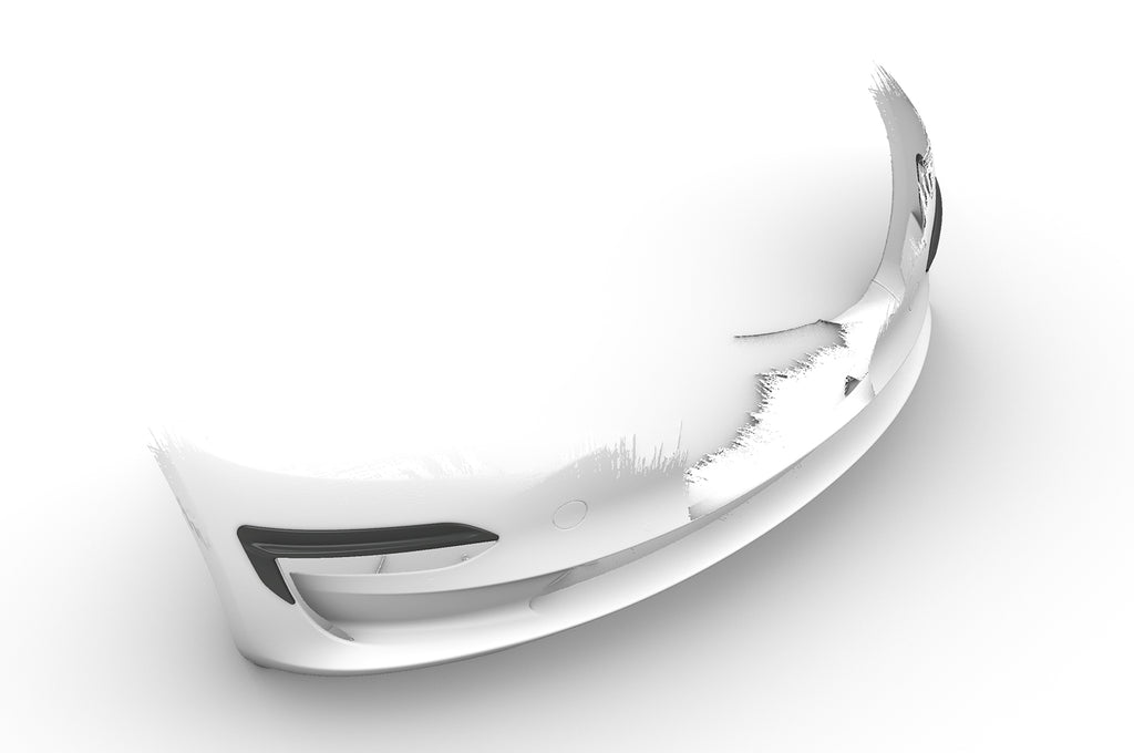 CSR Air Intake Blenden | Airintakes mit ABE für Tesla Model 3 AI031-C Carbon Look Hochglanz (keine Lackierung erforderlich)