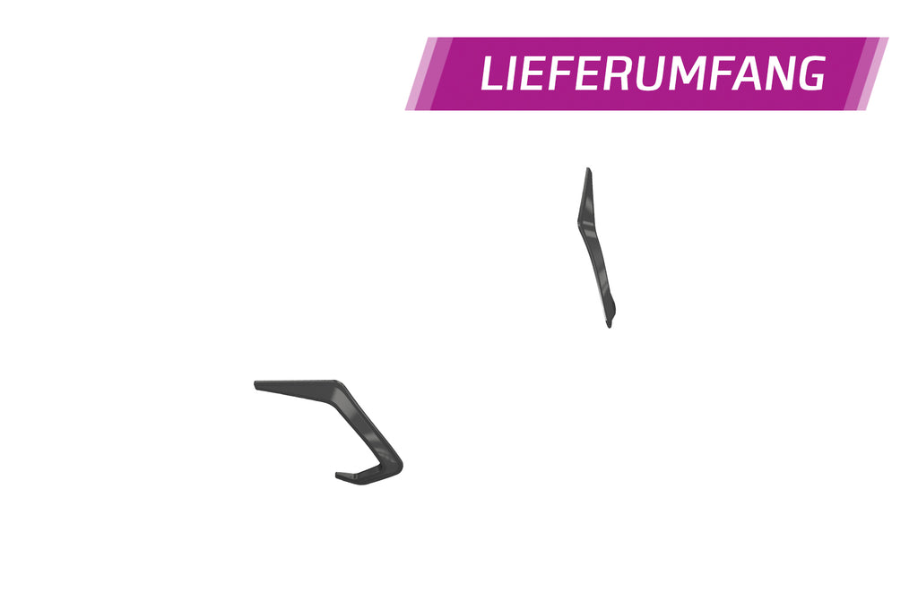 CSR Air Intake Blenden | Airintakes mit ABE für Mini F55, F56, F27 AI032-S strukturiert schwarz matt (keine Lackierung erforderlich)