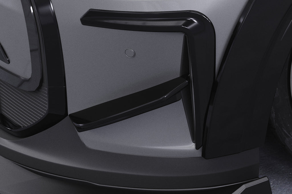 CSR Air Intake Blenden | Airintakes mit ABE für Mini F55 / F56 / F57 AI033-G Glossy schwarz Hochglanz (keine Lackierung erforderlich)