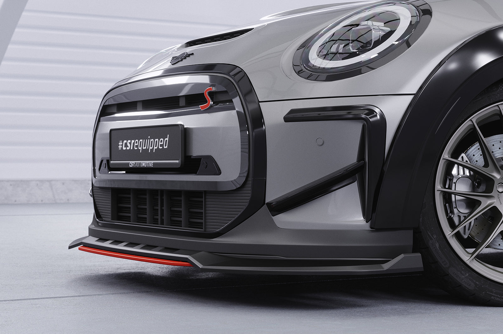 CSR Air Intake Blenden | Airintakes mit ABE für Mini F55 / F56 / F57 AI033-G Glossy schwarz Hochglanz (keine Lackierung erforderlich)