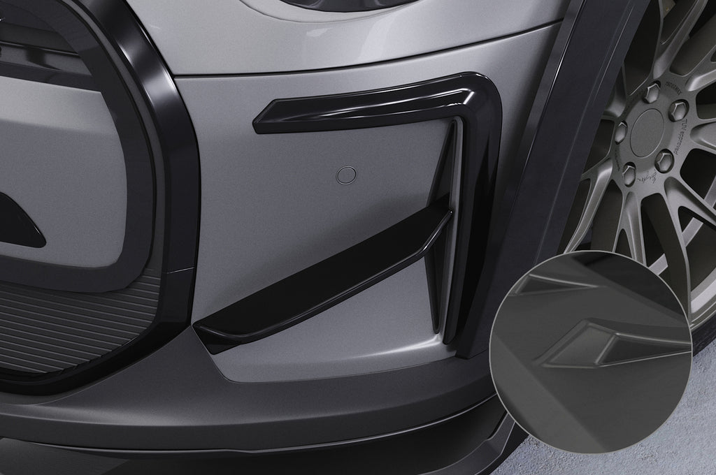 CSR Air Intake Blenden | Airintakes mit ABE für Mini F55 / F56 / F57 AI033-L Lackierung erforderlich (unlackiert roh)