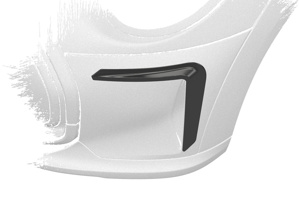 CSR Air Intake Blenden | Airintakes mit ABE für Mini F55 / F56 / F57 AI033-G Glossy schwarz Hochglanz (keine Lackierung erforderlich)