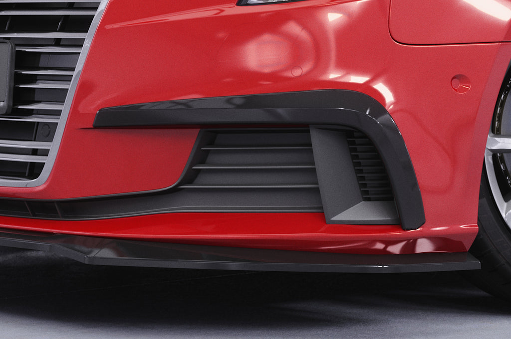 CSR Air Intake Blenden | Airintakes mit ABE für Audi A3 (8V) AI034-C Carbon Look Hochglanz (keine Lackierung erforderlich)