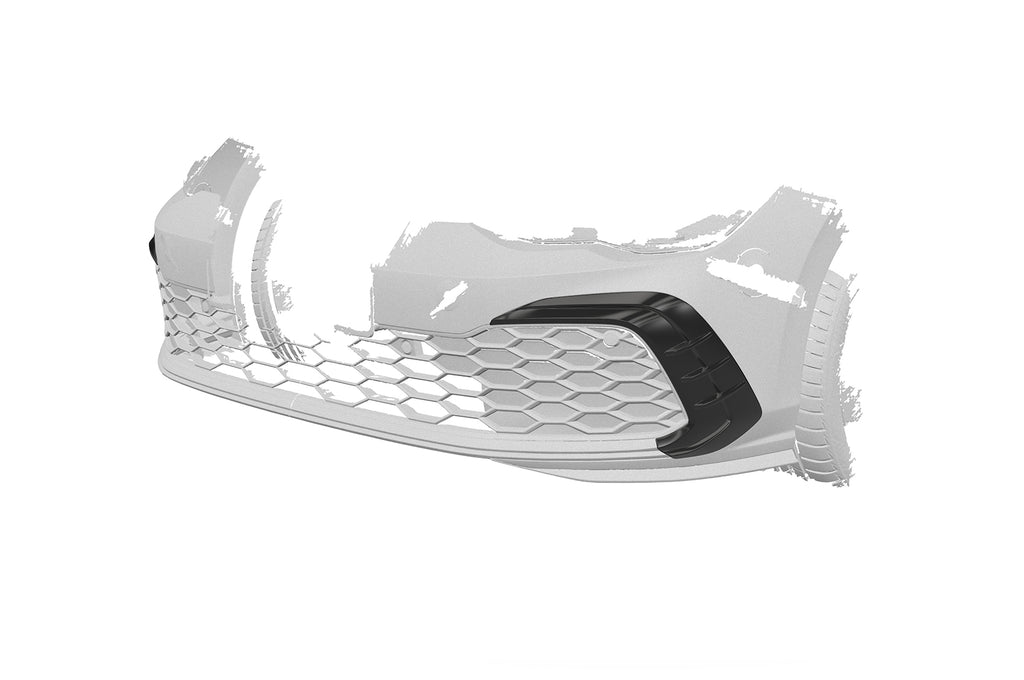 CSR Air Intake Blenden | Airintakes mit ABE für VW Golf 8 GTI, GTD, GTE, R-Line AI035-L Lackierung erforderlich