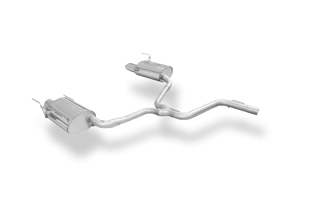 Fox passend fürAlfa Romeo 159/ Alfa Romeo 159 Sportwagon Endschalldämpfer rechts/links - 115x85 Typ 38 rechts/links