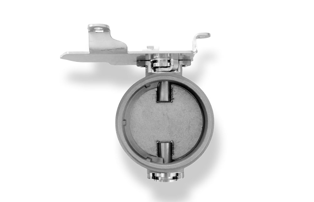 Fox ABGASKLAPPE AR2 CERAMIC "ELEKTRISCH" 63mm - S1 zum einschweißen - Adaptierung S1 (für Stellmotor der Firma Küster)