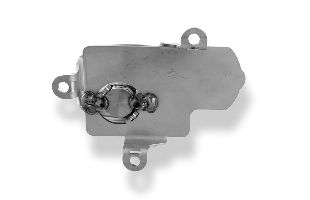 FoxABGASKLAPPE AR2 CERAMIC "ELEKTRISCH" 63mm - S1 zum einschweißen - Adaptierung S1 (für Stellmotor der Firma Küster)