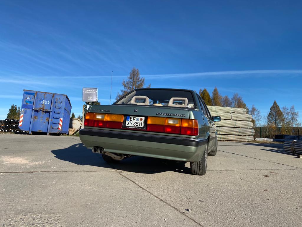 Fox passend fürAudi 80/90 Typ 81 Endschalldämpfer - 2x76 Typ 10