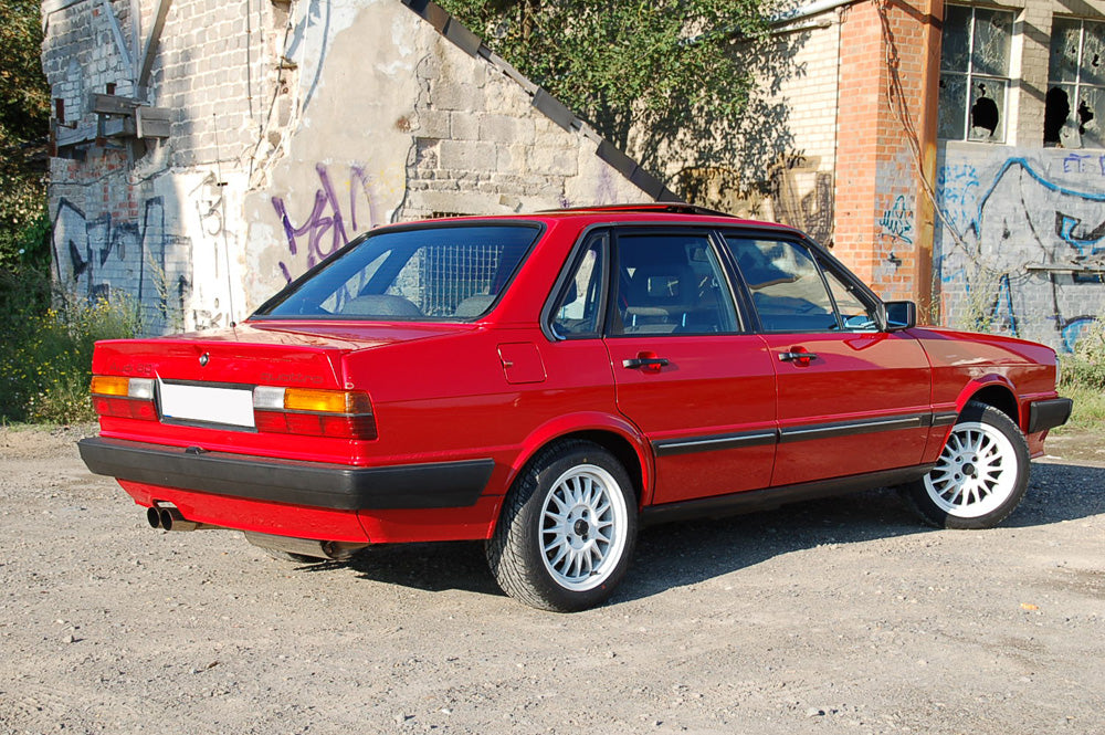 Fox passend fürAudi 80/90 Typ 85 quattro Facelift Endschalldämpfer - 2x76 Typ 14
