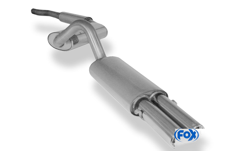 Fox passend fürAudi 80/90 - Typ 89, B3, B4 - Limousine/ Coupe/ Cabrio Verbindungsrohr zum Kat für AU011000-VSD