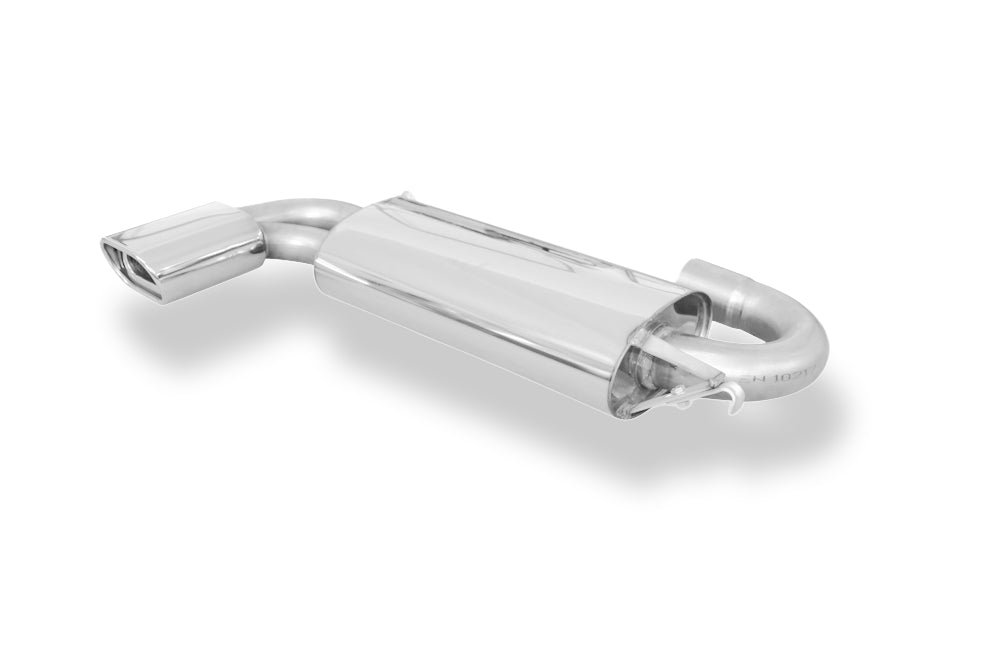 Fox passend für Audi 80/90 Typ 89 quattro Endschalldämpfer quer - 135x80 Typ 53