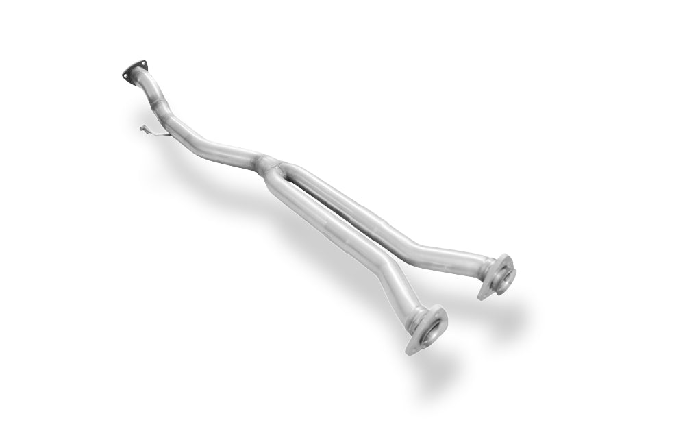 Fox passend für Audi 80/90 Typ 89 quattro Vorschalldämpferersatzrohr für Modelle mit kurzem Kat (Gesamtlänge Flansch/ Flansch ca. 1,9m)