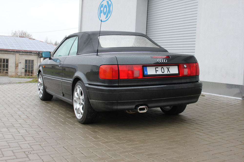 Audi 80/90 - Typ 89, B3 Limousine/ Coupe/ 80 B4 - Cabrio Endschalldämpfer - 135x80 Typ 53