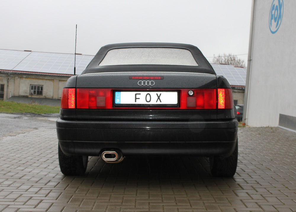 Audi 80/90 - Typ 89, B3 Limousine/ Coupe/ 80 B4 - Cabrio Endschalldämpfer - 135x80 Typ 53