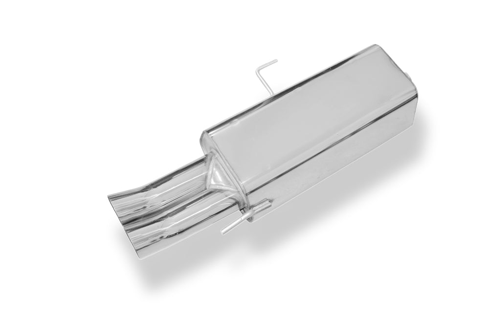 Fox passend fürAudi 80 Typ B4 Limousine & Avant Endschalldämpfer Ø63,5mm - 2x76 Typ 18