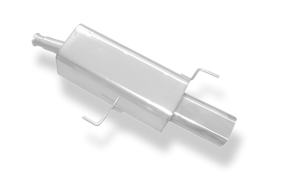 Fox passend fürAudi 80 Typ B4 Limousine & Avant Endschalldämpfer Ø63,5mm - 135x80 Typ 53