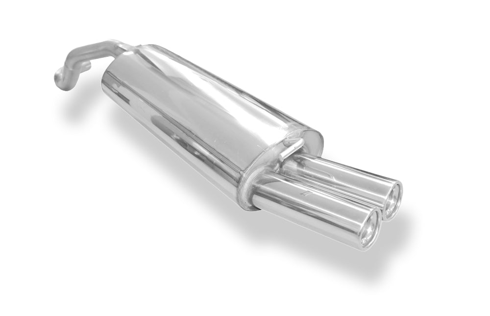 Fox passend fürVW Beetle Typ 1C/ 9C Endschalldämpfer - 2x76 Typ 13
