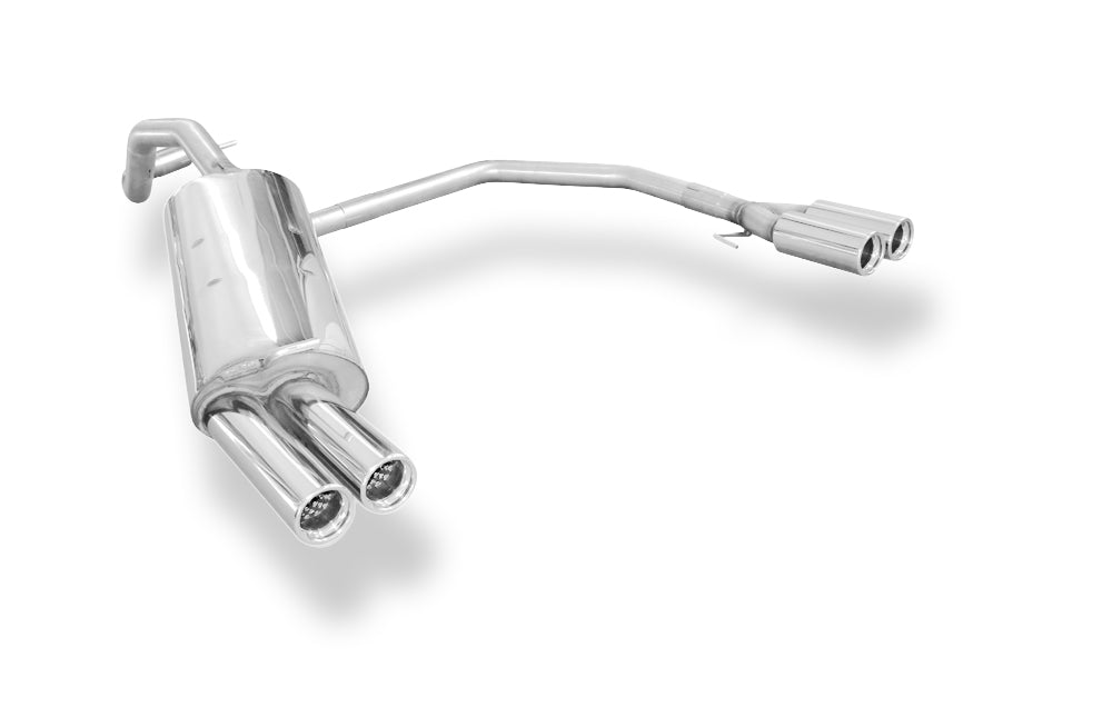 Fox passend fürAudi A3 Typ 8L Endschalldämpfer Ausgang rechts/links  - 2x76 Typ 13 rechts/links