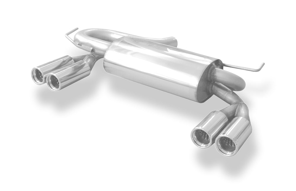 Fox passend fürAudi S3 Typ 8L Endschalldämpfer Ausgang rechts/links Ø 63,5mm - 2x76 Typ 13 rechts/links