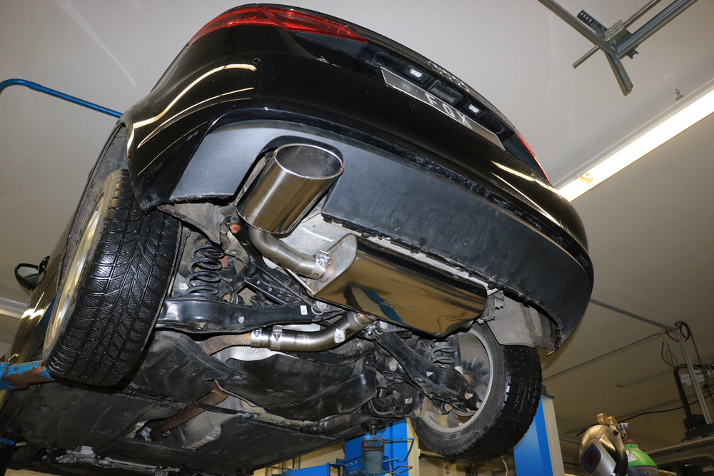 Fox passend fürAudi A3 - 8V Sportback Endschalldämpfer einseitig - 160x90 Typ 38