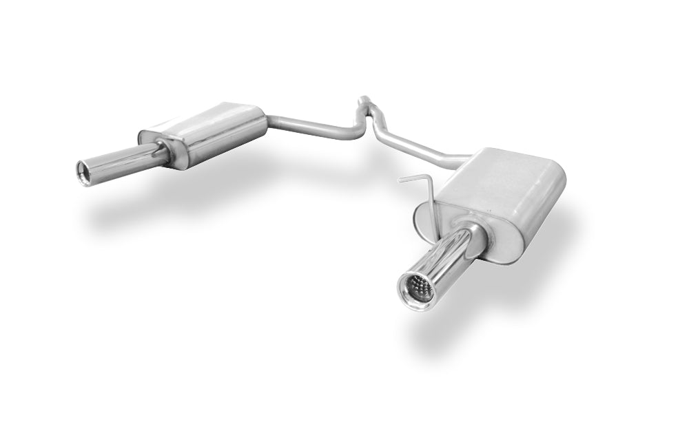 Fox passend fürAudi A4 Typ B6 Diesel Endschalldämpfer rechts/links - 1x76 Typ 13 rechts/links