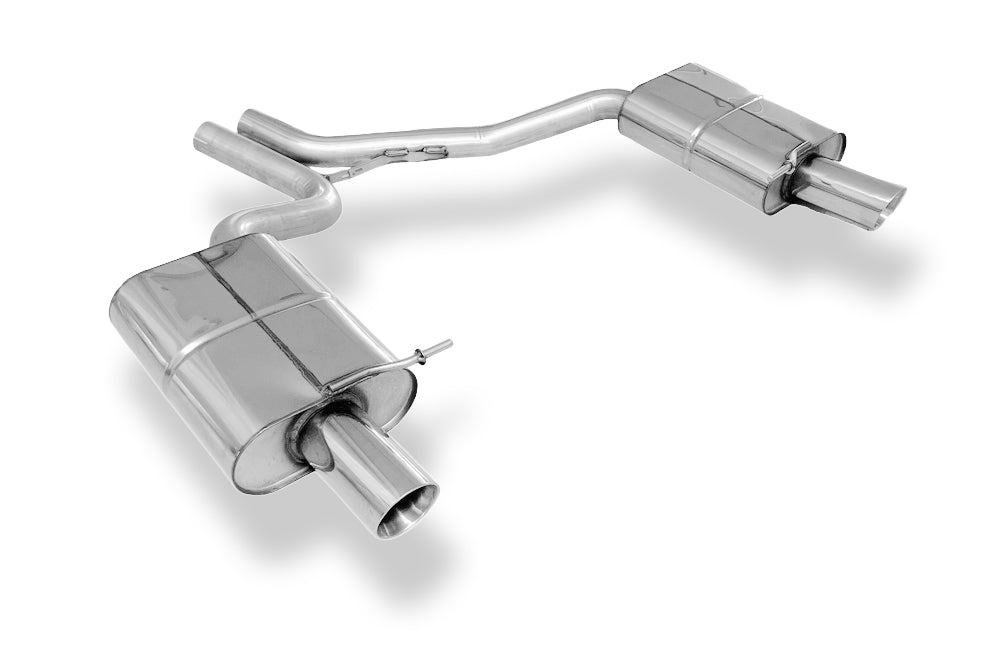 Fox passend für Audi A4 Typ B7 Endschalldämpfer rechts/links - 1x90 Typ 25 rechts/links