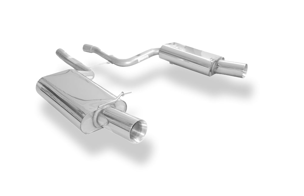 Fox passend fürAudi A4 quattro B7 - 3,2l Endschalldämpfer rechts/links - 1x100 Typ 24 rechts/links