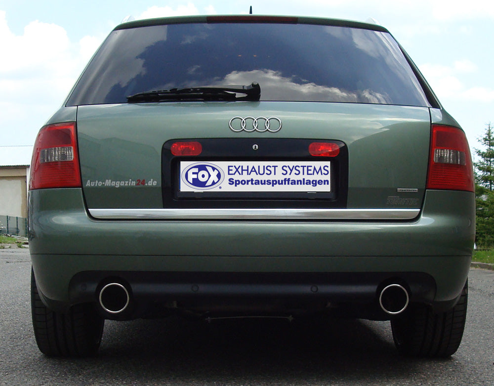 Fox passend fürAudi A6/ S6 Typ 4B quattro Endschalldämpfer rechts/links - 1x100 Typ 16 rechts/links