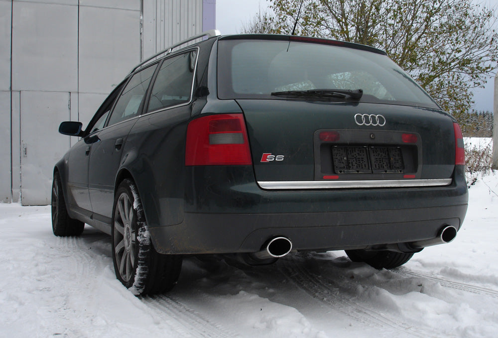 Fox passend für Audi A6/ S6 Typ 4B quattro Endschalldämpfer rechts/links - 115x85 Typ 32 rechts/links